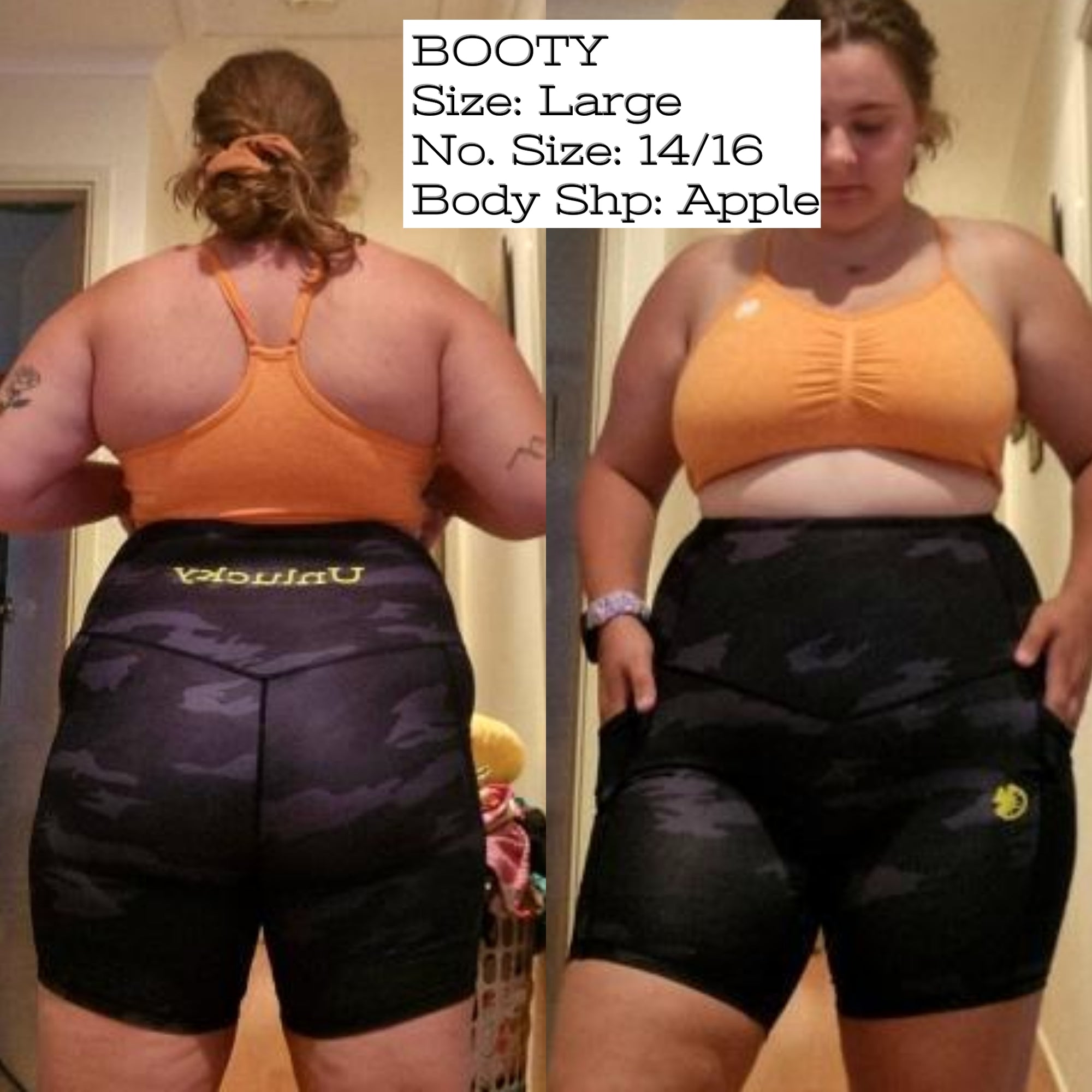Borta Booty Shorts XXS,XS & 5XL – Unlucky Apparel
